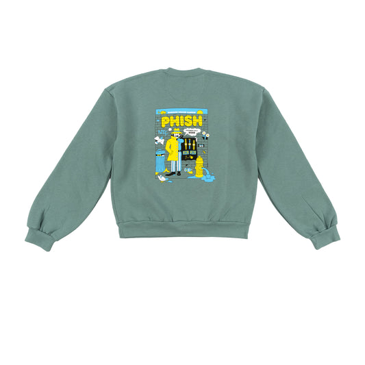 Bootlegger Cassette New Year's Eve 25 Womens Crewneck Sweatshirt