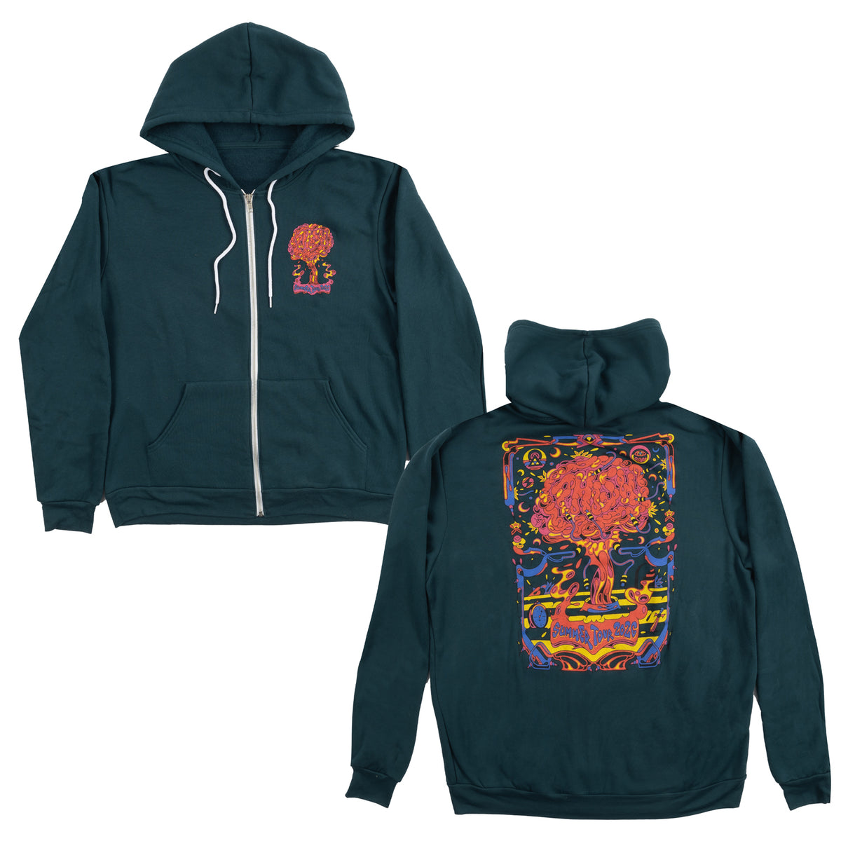 What's Going Through Your Mind Summer 2026 Tour Zipper Hoodie