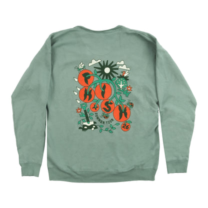Homegrown Tomatoes Summer Tour 2026 Crewneck Sweatshirt