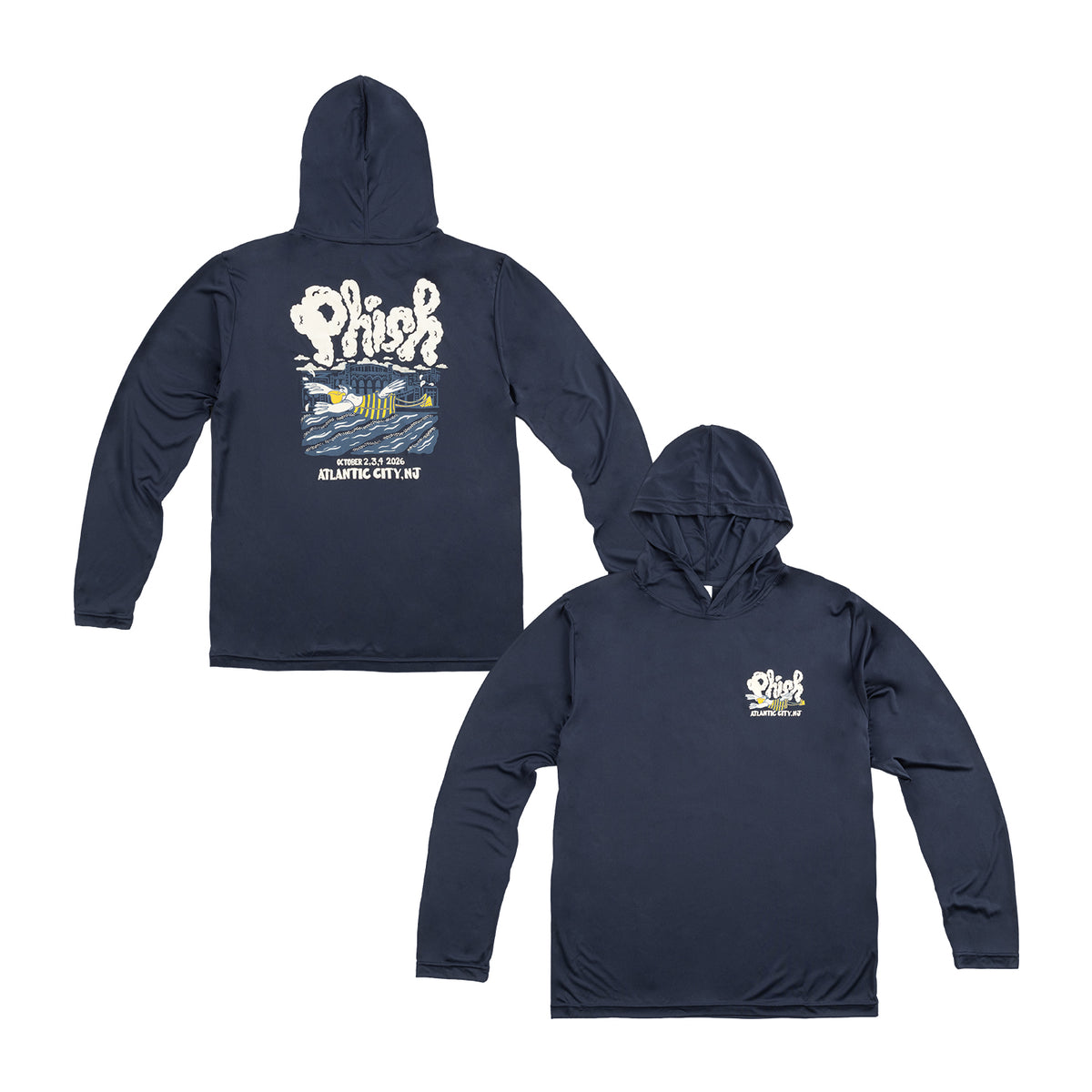 Atlantic City Fall '26 Event Hooded Long Sleeve UPF Shirt