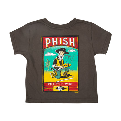 Kid's Pop West Fall 2021 T-shirt (Brown)
