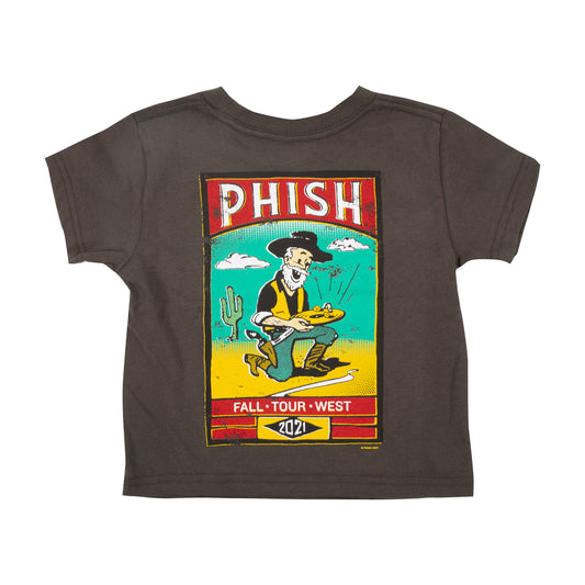 Kid's Pop West Fall 2021 T-shirt (Brown)