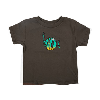 Kid's Pop West Fall 2021 T-shirt (Brown)