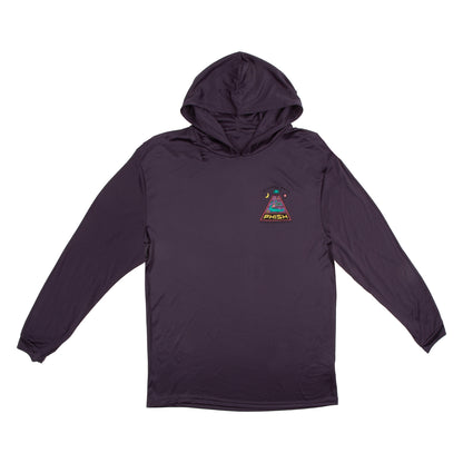 Gator Flamingo Hooded Long Sleeve Tee