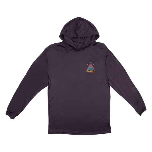 Gator Flamingo Hooded Long Sleeve Tee