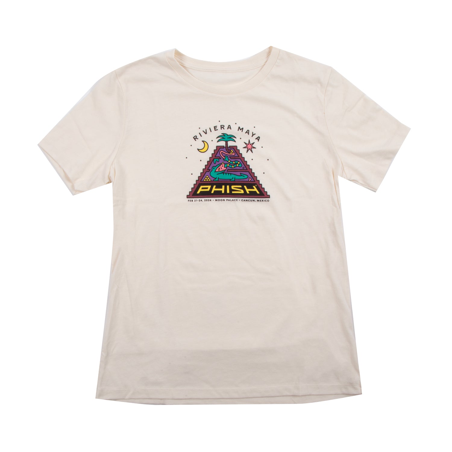 Women's Gator Flamingo Tee on Heather Natural