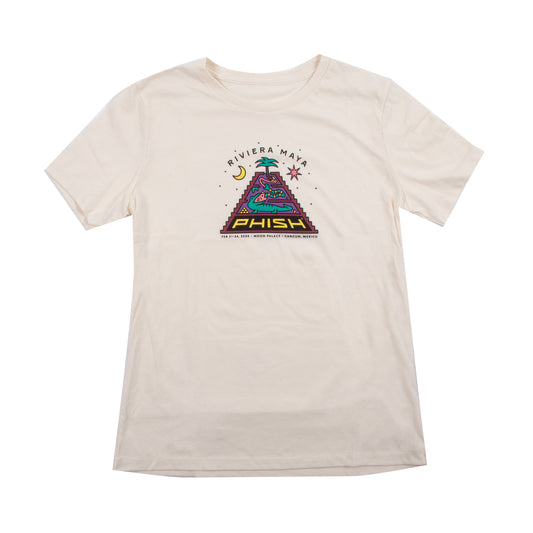 Women's Gator Flamingo Tee on Heather Natural