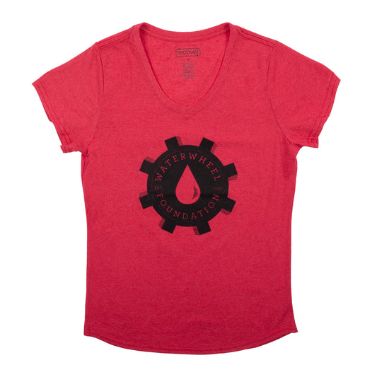 Women's WaterWheel Drop Logo Tee