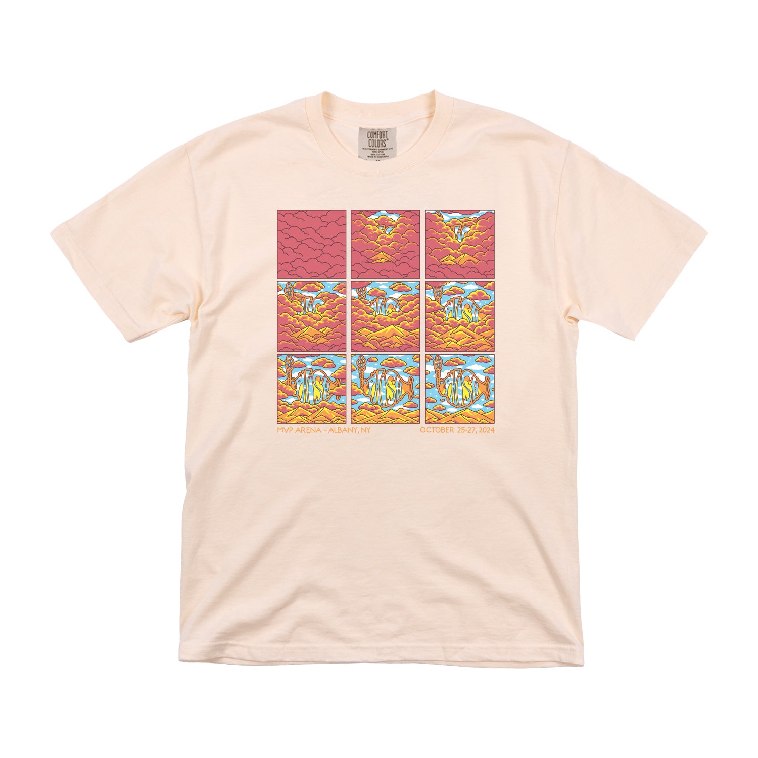 Divided Sky Evolution Tee on Ivory