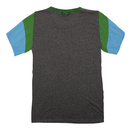 Divided Sky CAMP Tee on Tri-Grey/Blue/Green