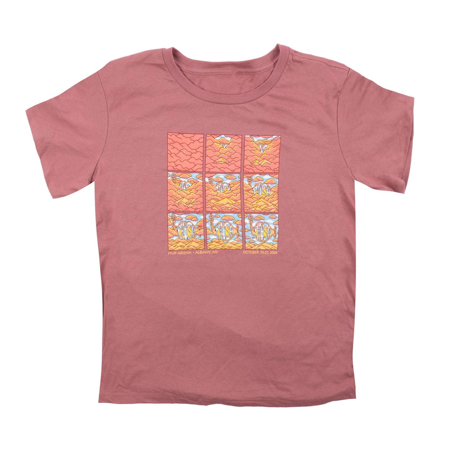 Divided Sky Evolution Women's Tee - Mauve