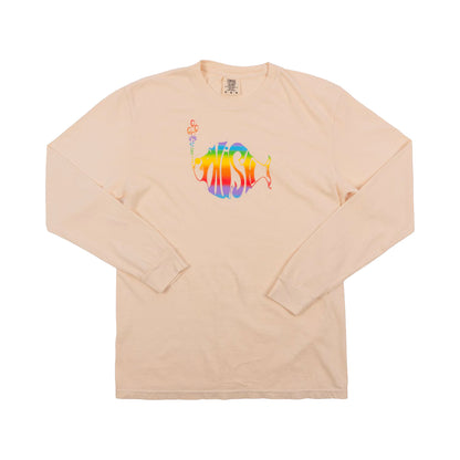 Classic Rainbow Logo Heavy Longsleeve Tee