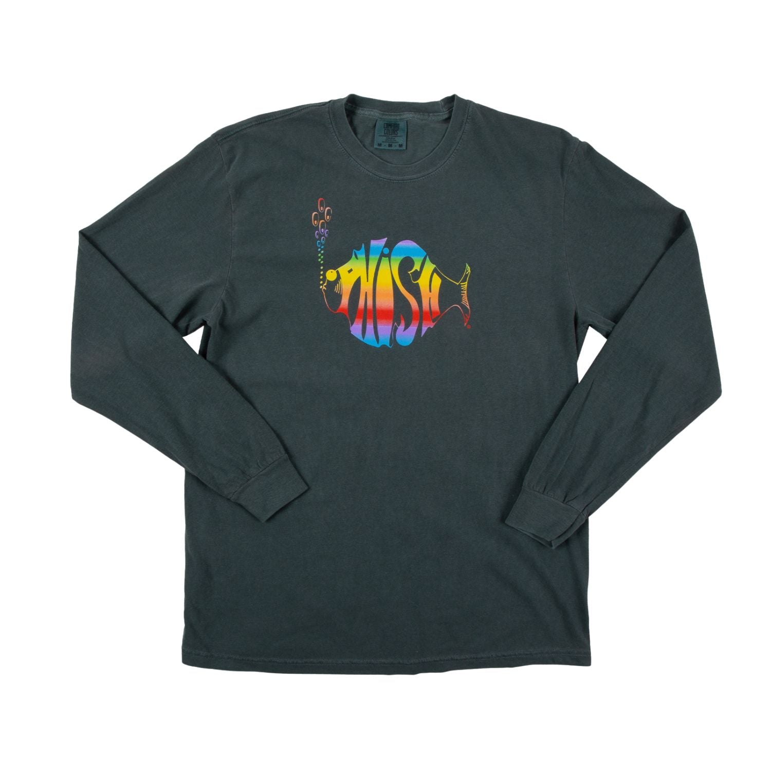 90's PHISH バンド 長袖 Tシャツ Phish Classic Rainbow Logo Heavy Longsleeve Tee | Phish Dry Goods