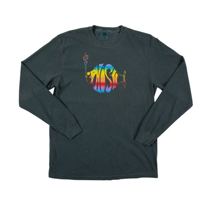 Classic Rainbow Logo Heavy Longsleeve Tee