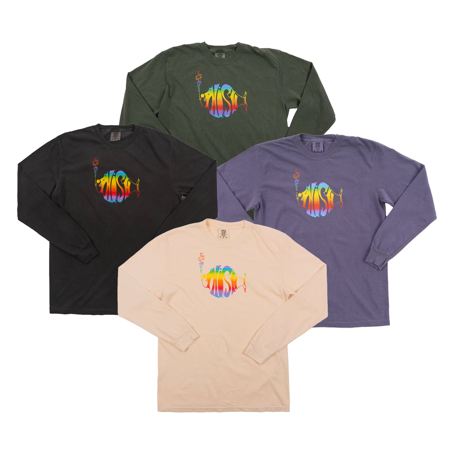 Classic Rainbow Logo Heavy Longsleeve Tee