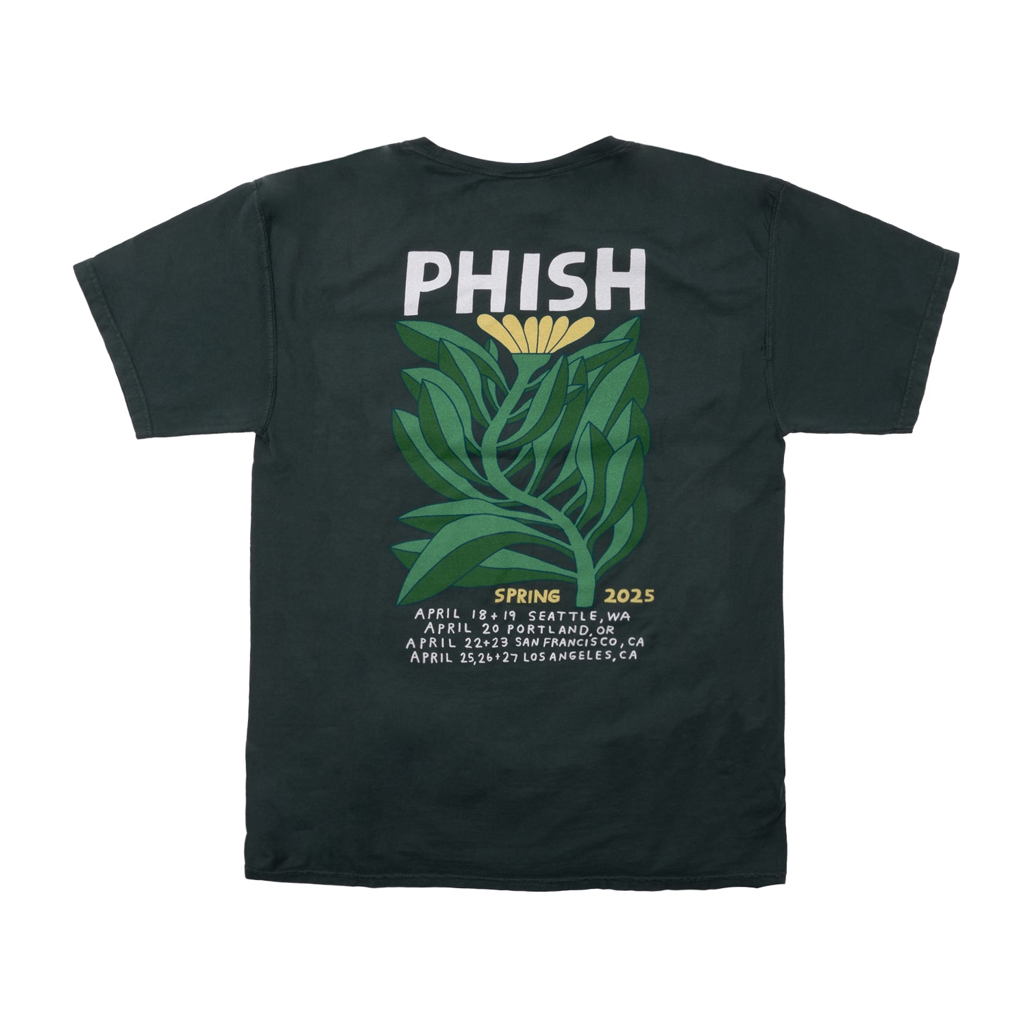 Spring Tour 2025 Plant Life T-shirt – Phish Dry Goods
