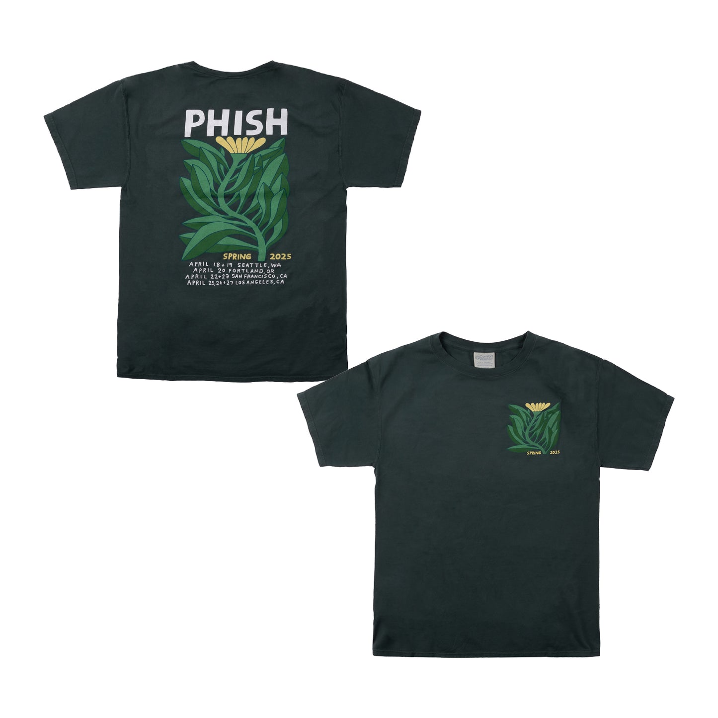 Spring Tour 2025 Plant Life T-shirt