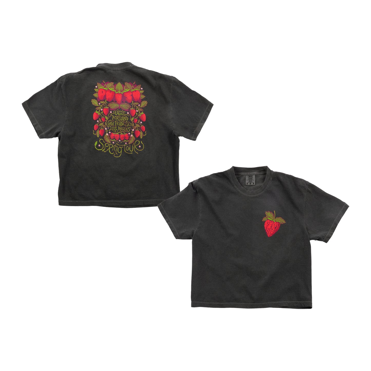 Strawberry Jam Spring Tour Women's Boxy Tee