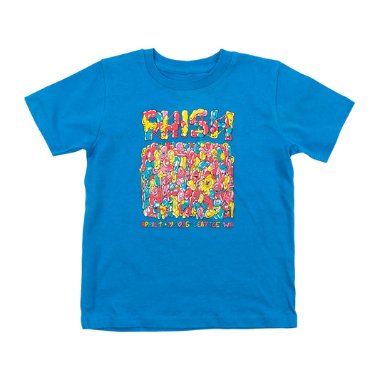 Kids Seattle Gum Wall Spring Tour 2025 Tee
