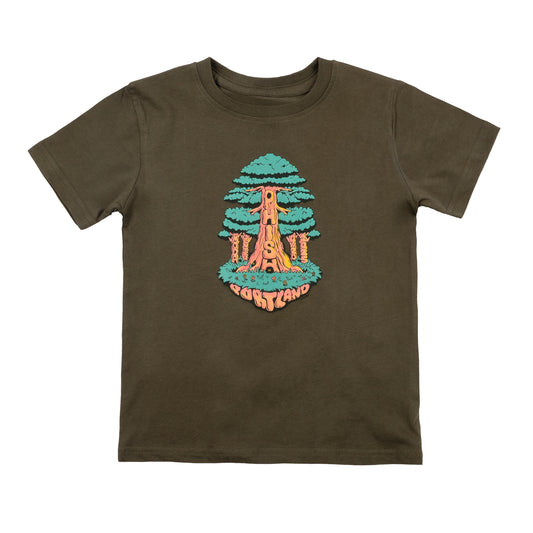 Kids Portland Big Tree Spring Tour Tee