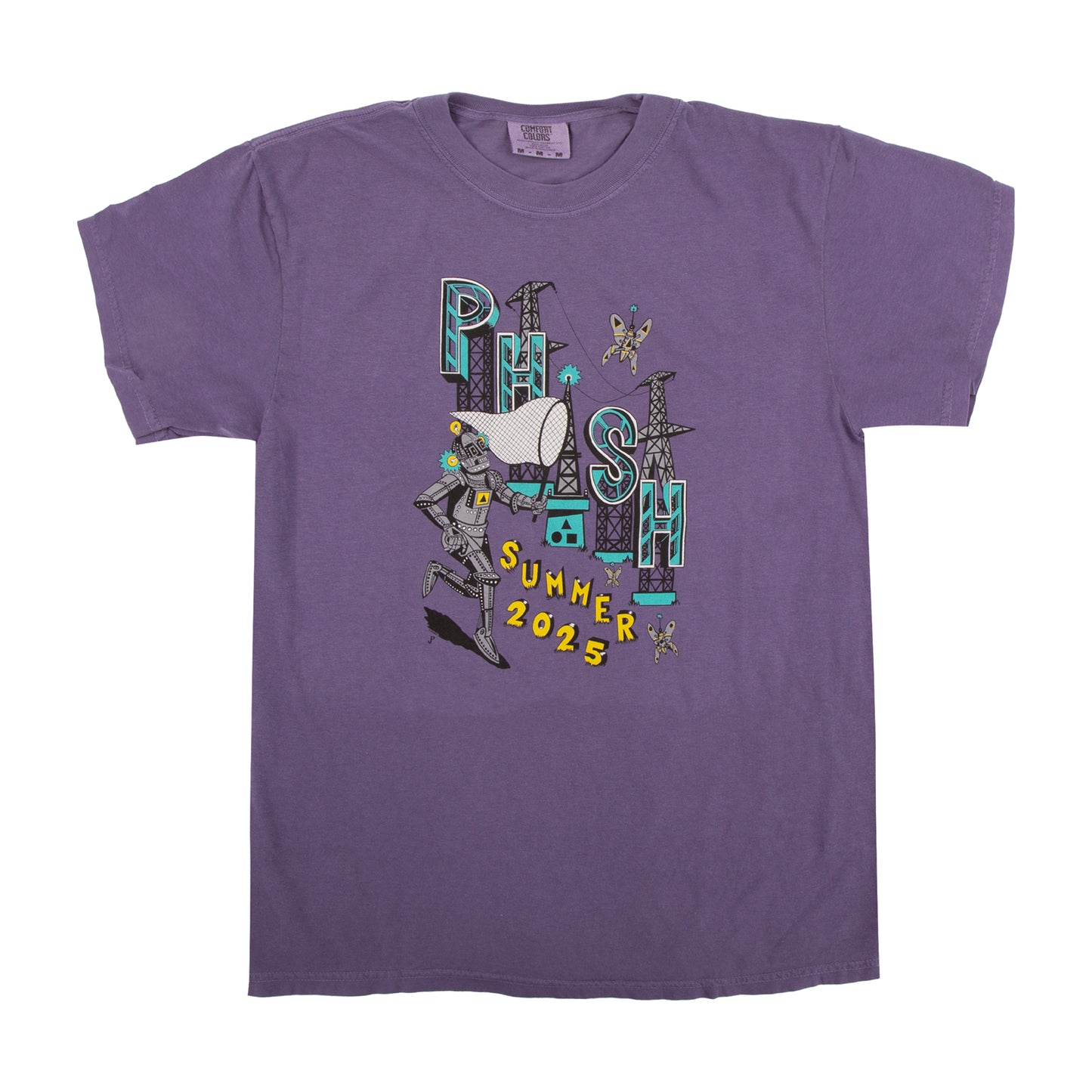 Pollock Robot Butterfly Summer 2025 Tee