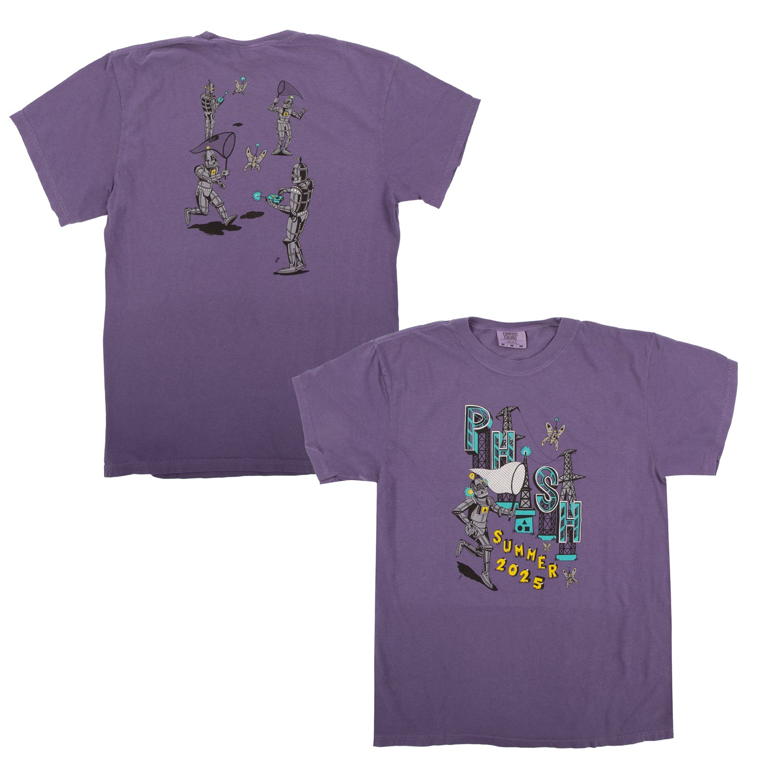 Pollock Robot Butterfly Summer 2025 Tee – Phish Dry Goods