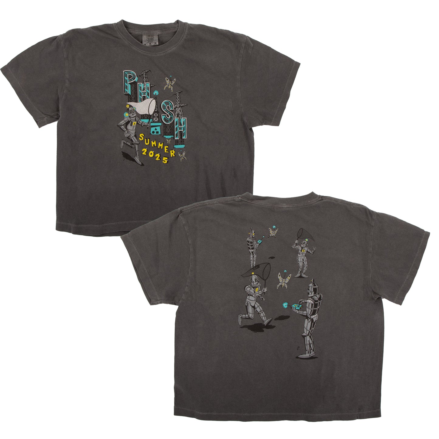 Pollock Robot Butterfly Summer 2025 Women's Tee