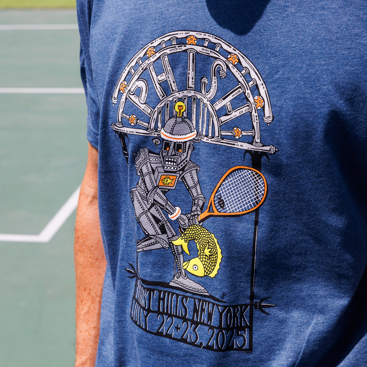 Forest Hills Pollock Summer Tour 2025 Polycotton Tee