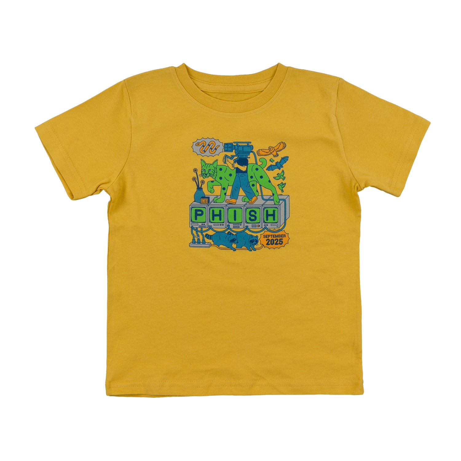 Kid's Bobcat Broadcast September Tour Tee