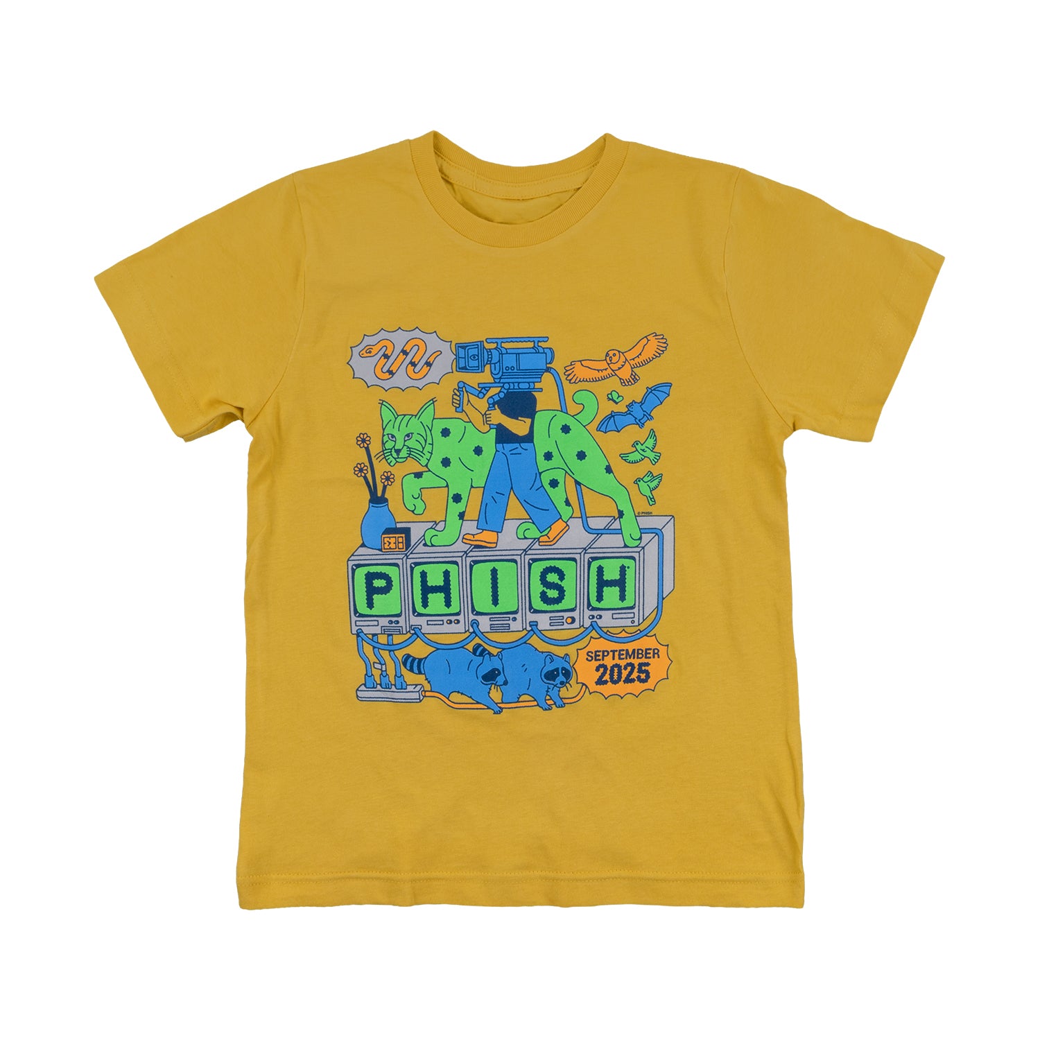 Youth Bobcat Broadcast September Tour Tee