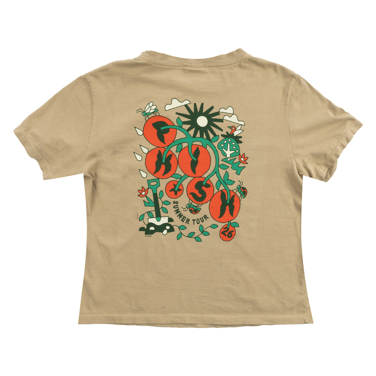 Women's Homegrown Tomatoes Summer Tour 2026 Tee