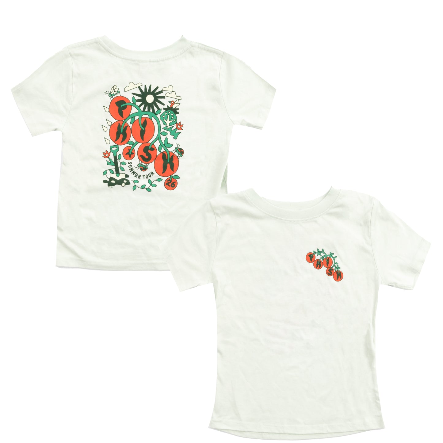 Kid's Homegrown Tomatoes Summer Tour 2026 Tee
