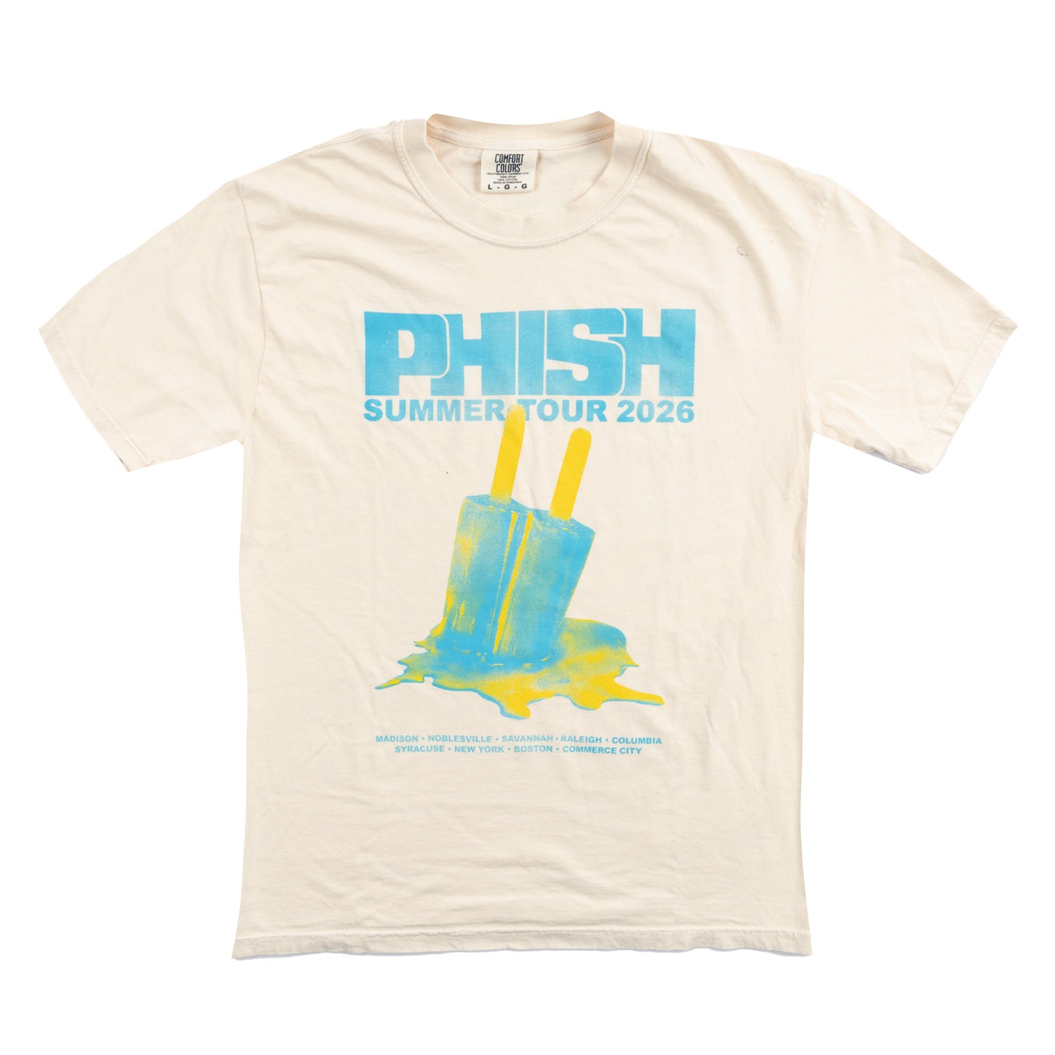 Phish Melted Pop Summer Tour 2026 Tee | Phish Dry Goods