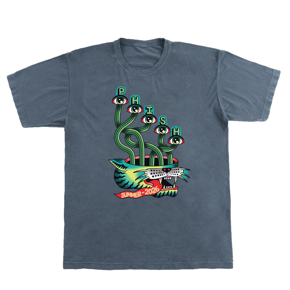 Phish x Janky Bangers Big Cat Summer Tour Tee