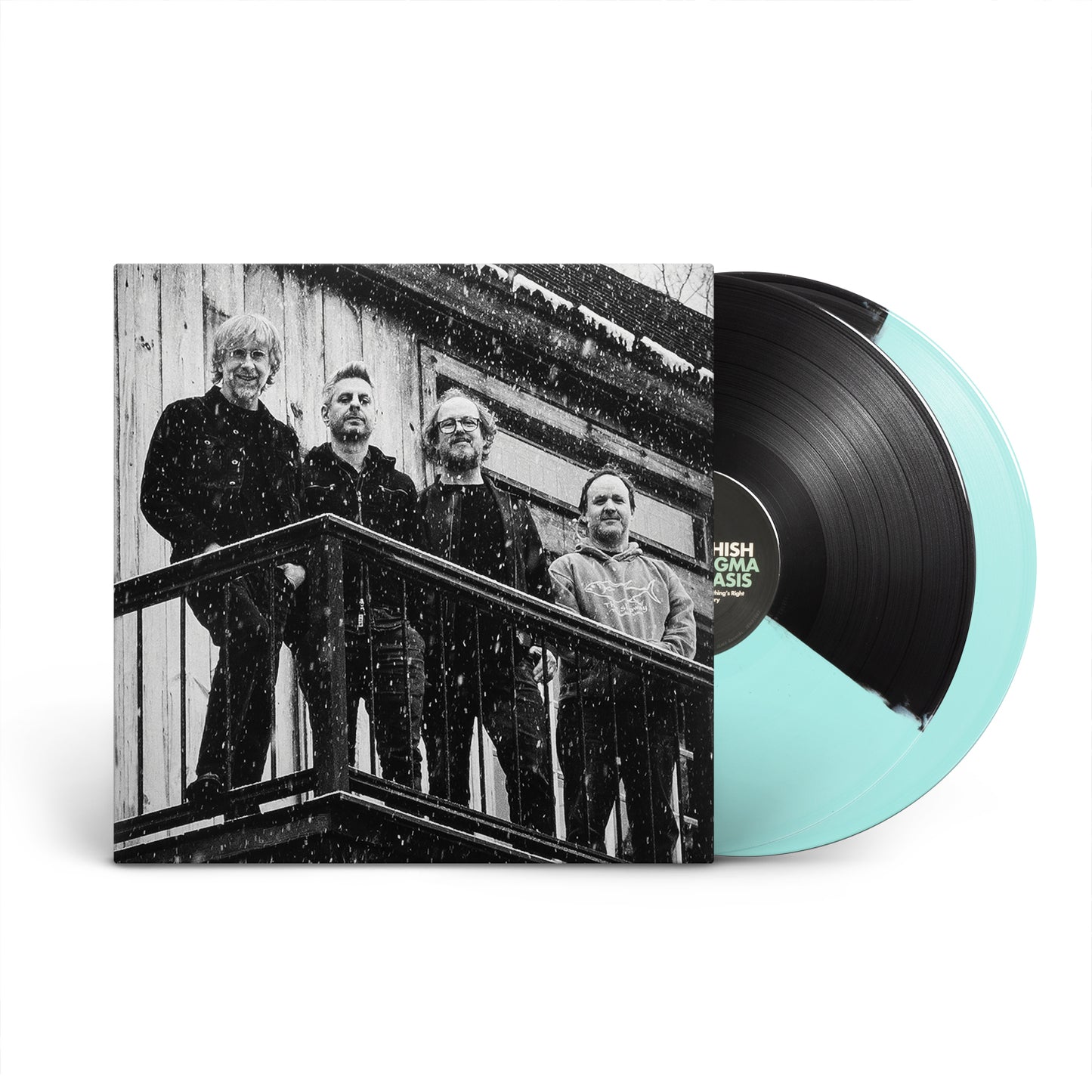 Sigma Oasis Vinyl [Black/Teal Split Color]