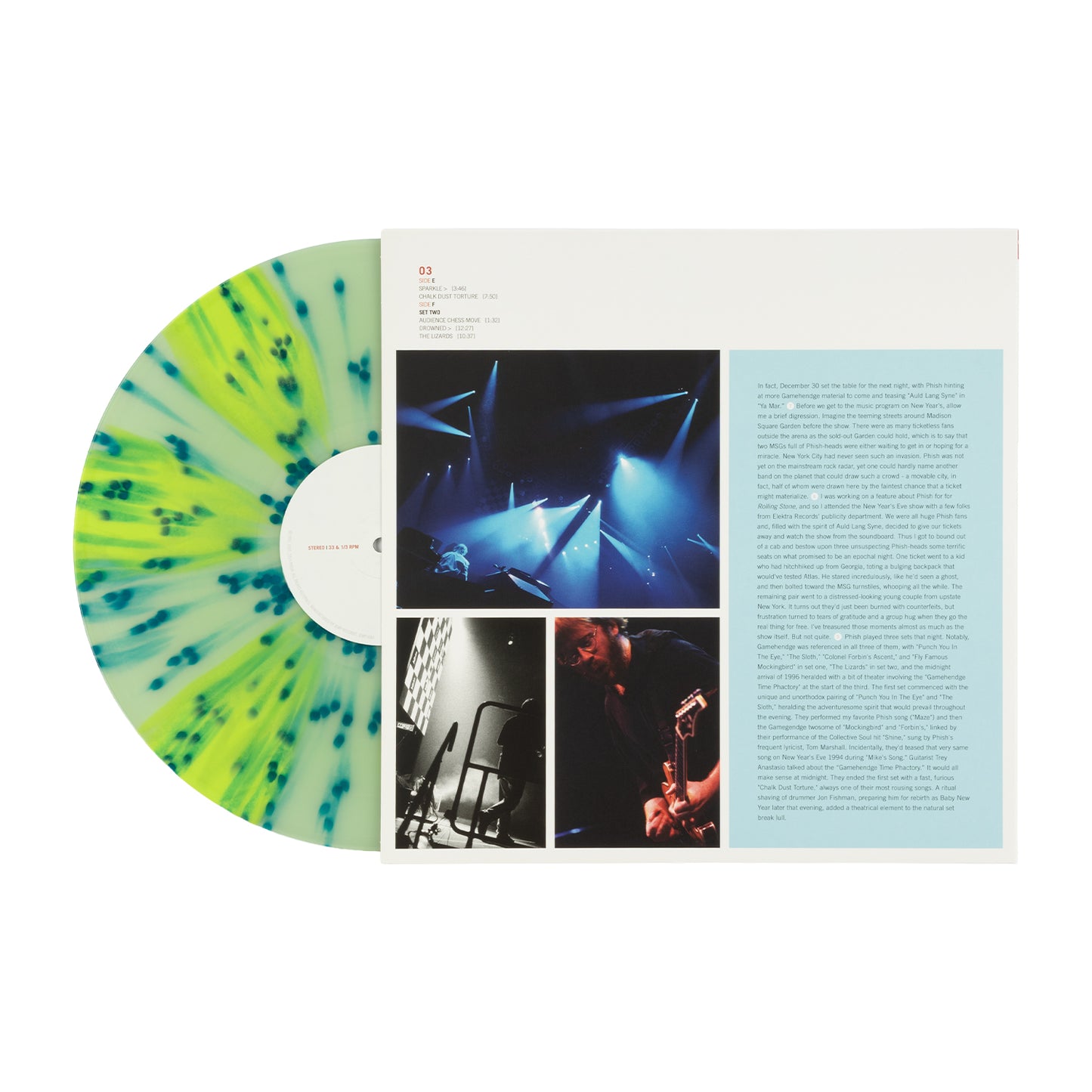 New Year's Eve 1995: Live At Madison Square Garden 6-LP "Countdown Confetti" Vinyl Box Set