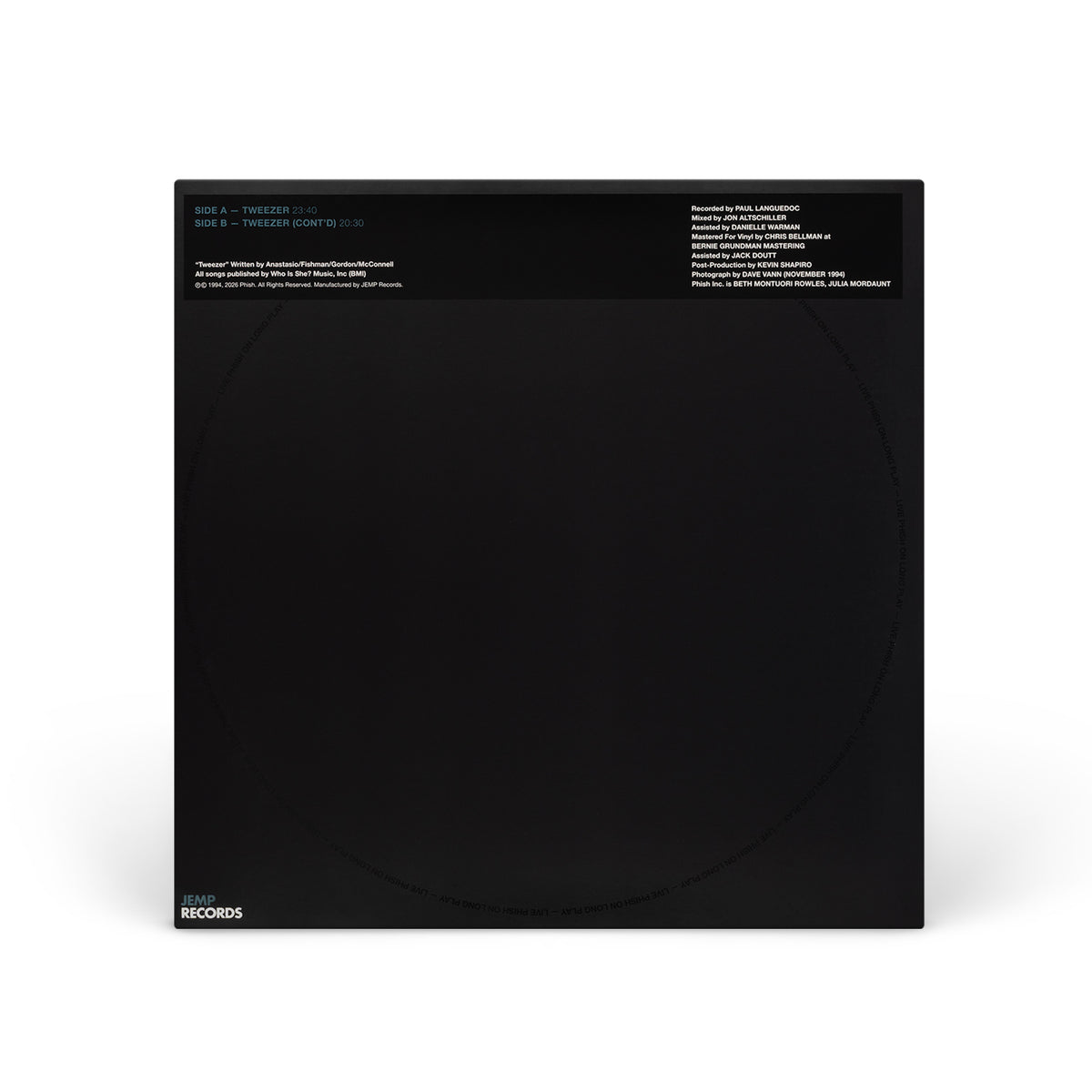LP on LP 07 + 08 VINYL BUNDLE