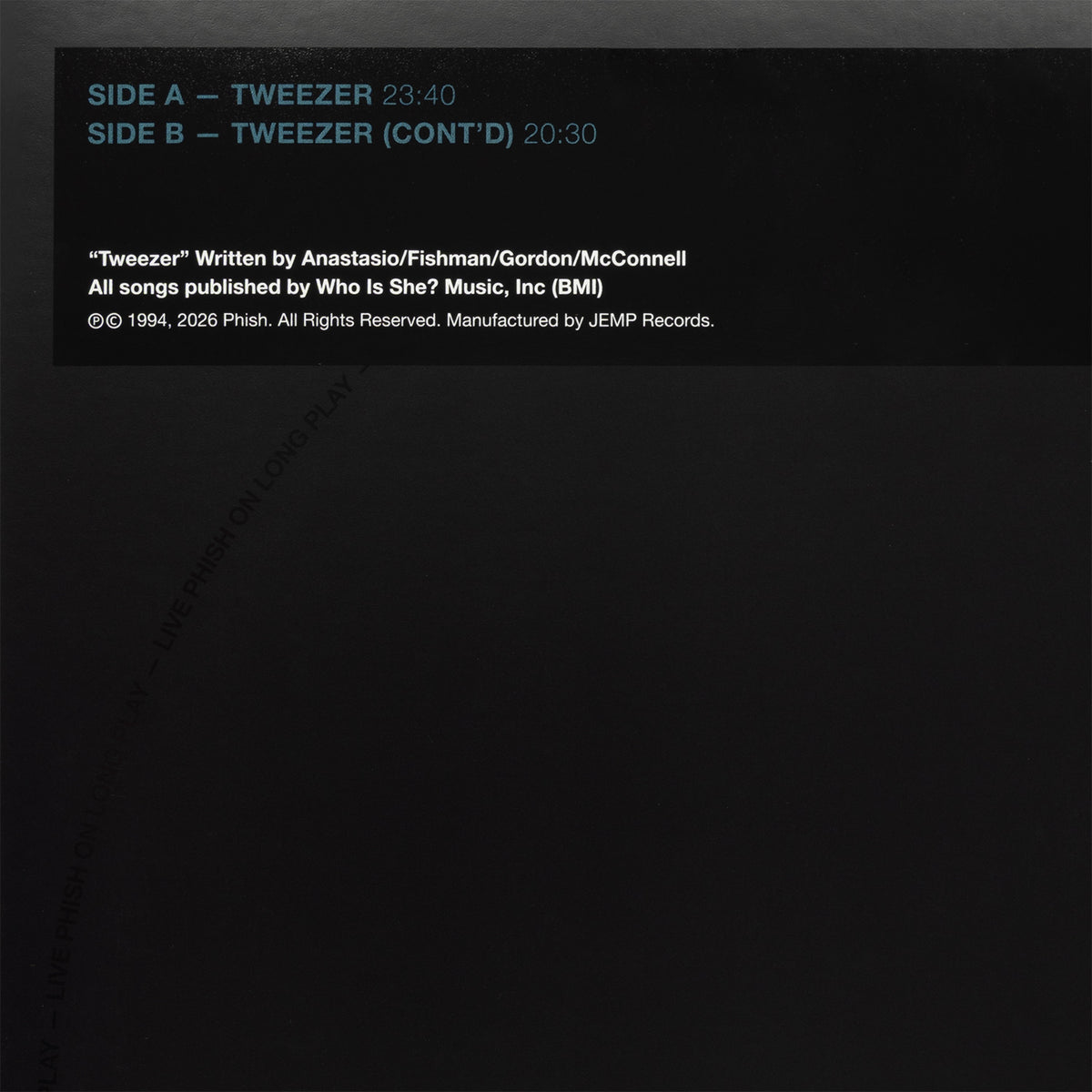 LP on LP 07 + 08 VINYL BUNDLE