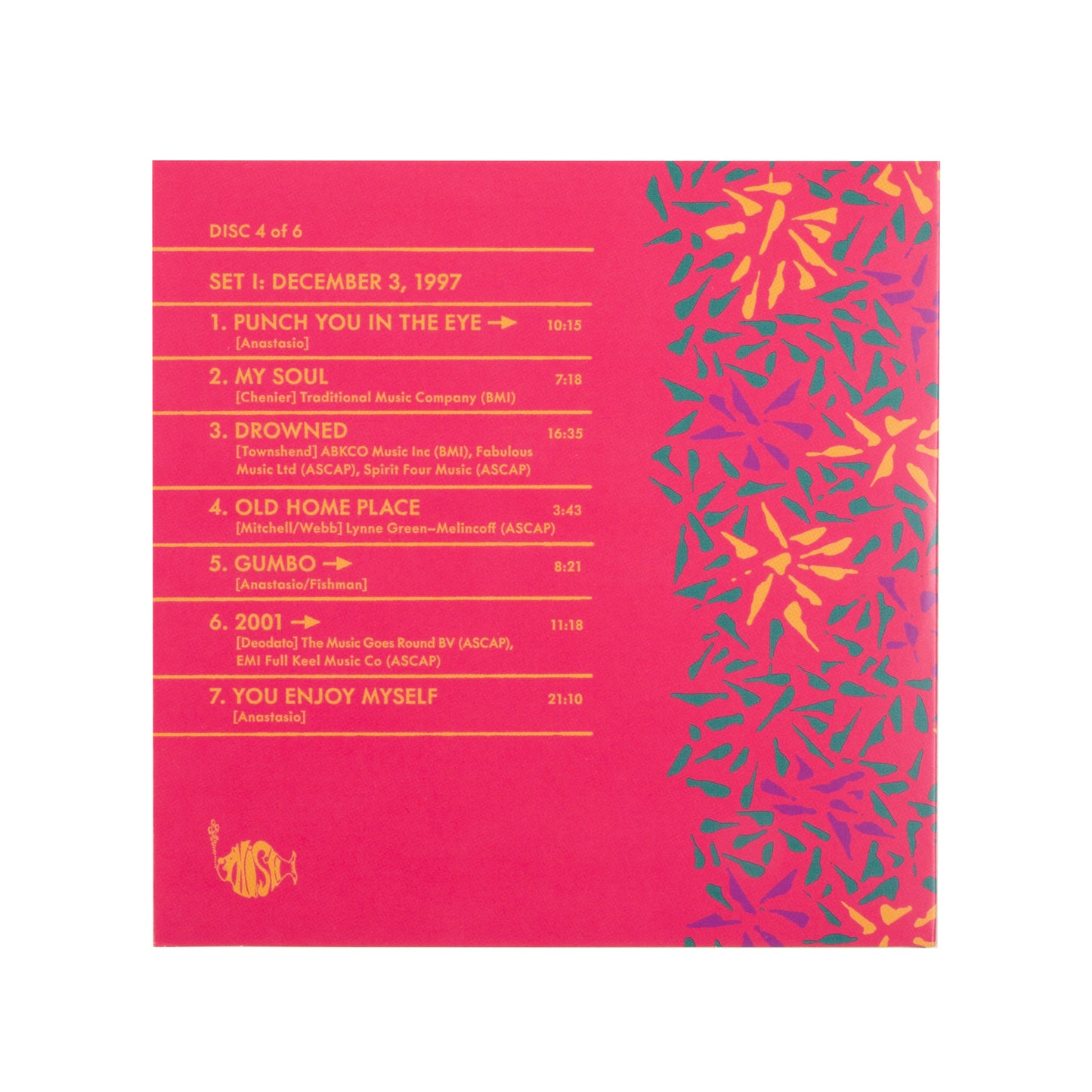 Phish The Spectrum 97 6-CD Box Set