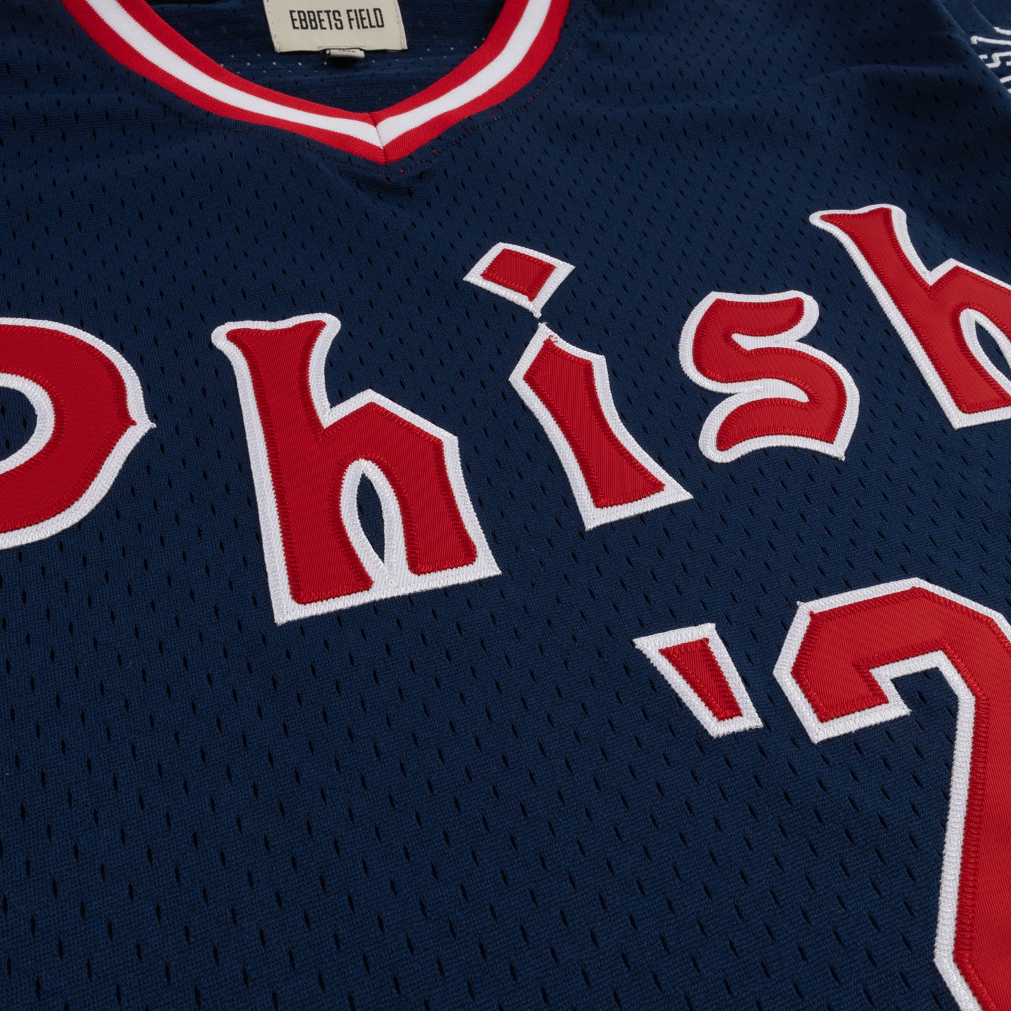 Phish x Ebbets Field Fenway V-Neck Mesh Jersey