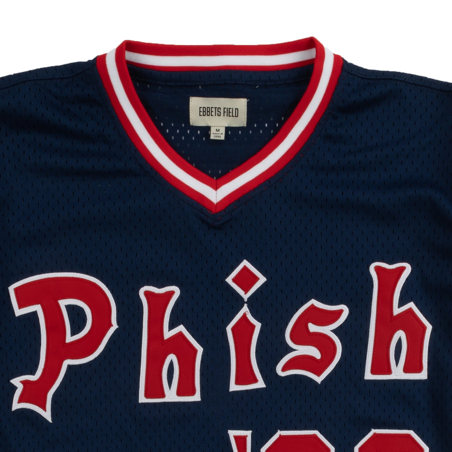 Phish x Ebbets Field Fenway V-Neck Mesh Jersey
