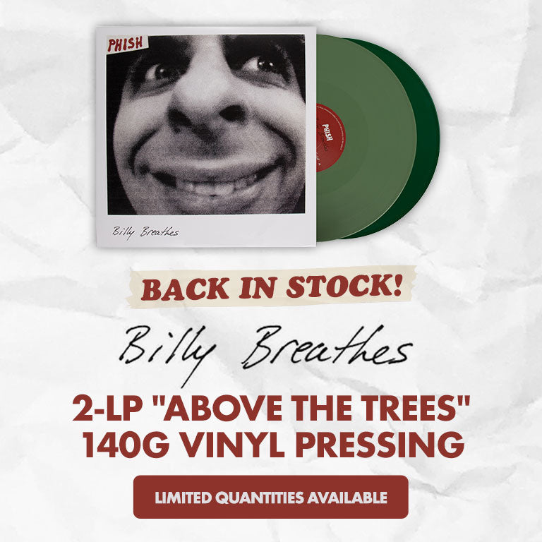 Billy Breathes Vinyl - Back In Stock!