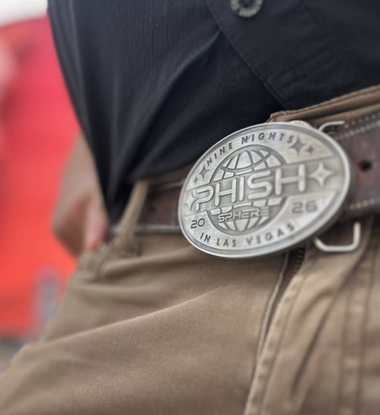Luminary Grid Sphere '26 Belt Buckle