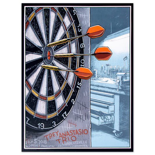 Trey Anastasio Sprint Pavilion, Charlottesville LE Poster