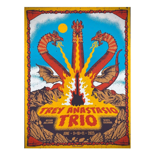 Event Poster - Trey Anastasio Trio Denver 2023