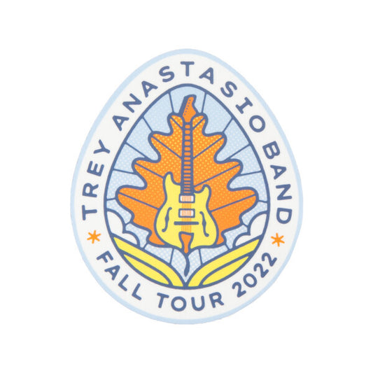 STICKER - TAB Fall Tour 2022 - Guitar Leaf