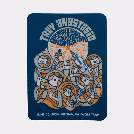 EVENT STICKER - WOLF TRAP 2024 - SYMPHONIC FIGURES