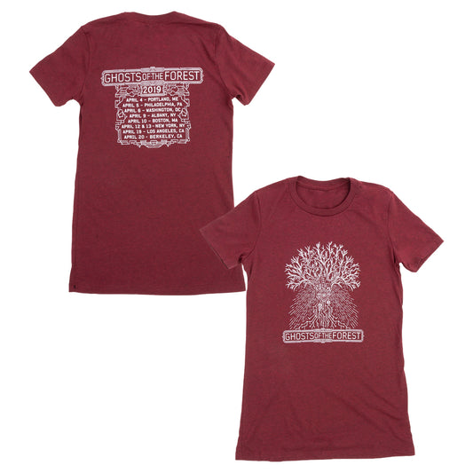 Ghosts of the Forest Women's Circuitree Tour Scoop Neck