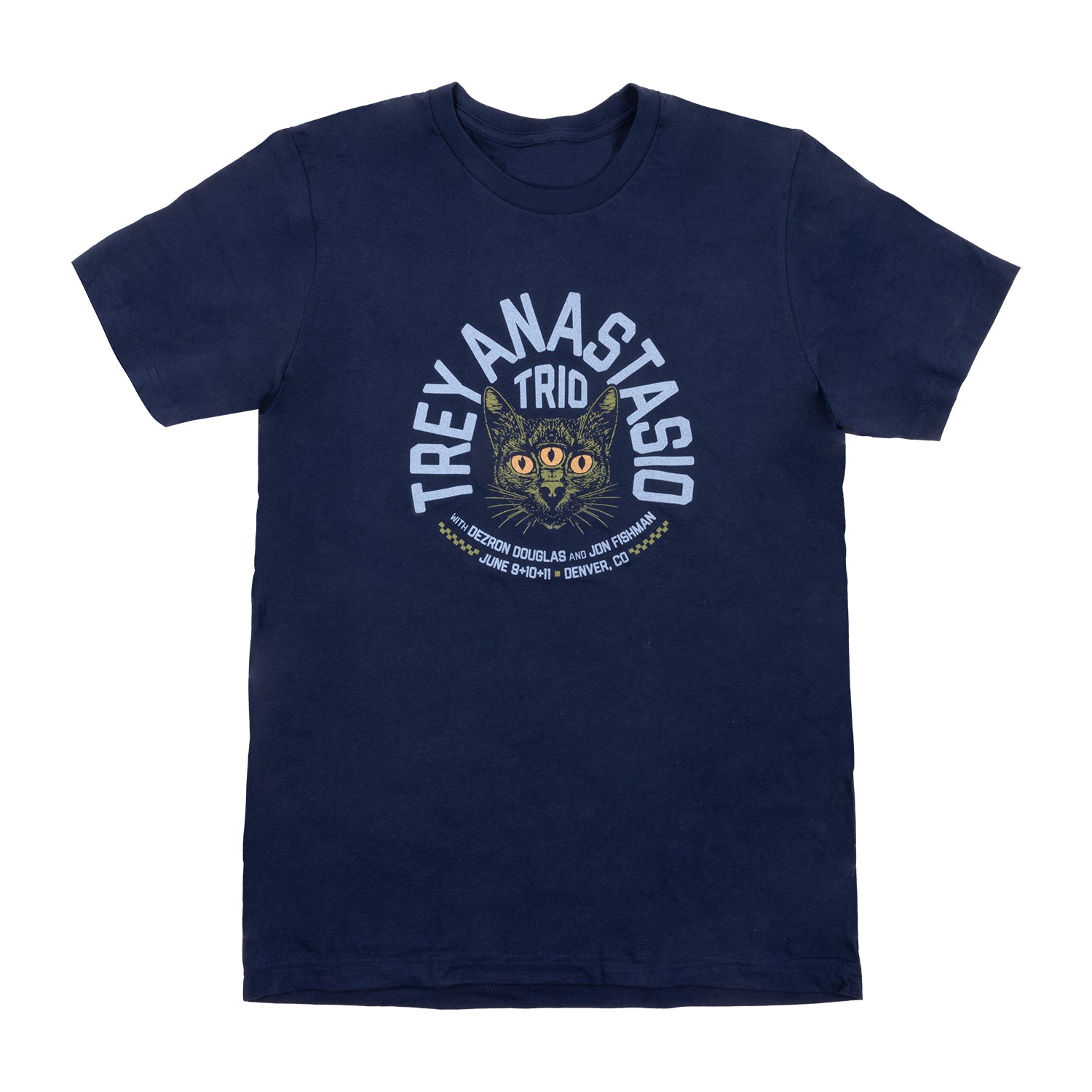 Trey Anastasio Trio Denver 2023 Tee - 3-Eyed Cat