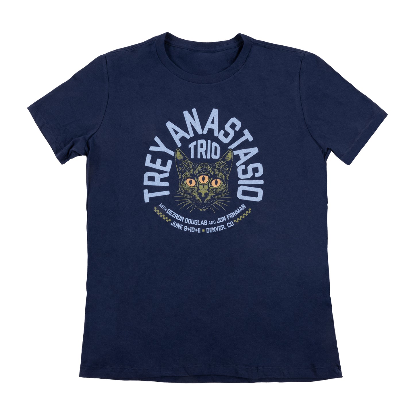 Women's Trey Anastasio Trio Denver 2023 Tee - 3-Eyed Cat